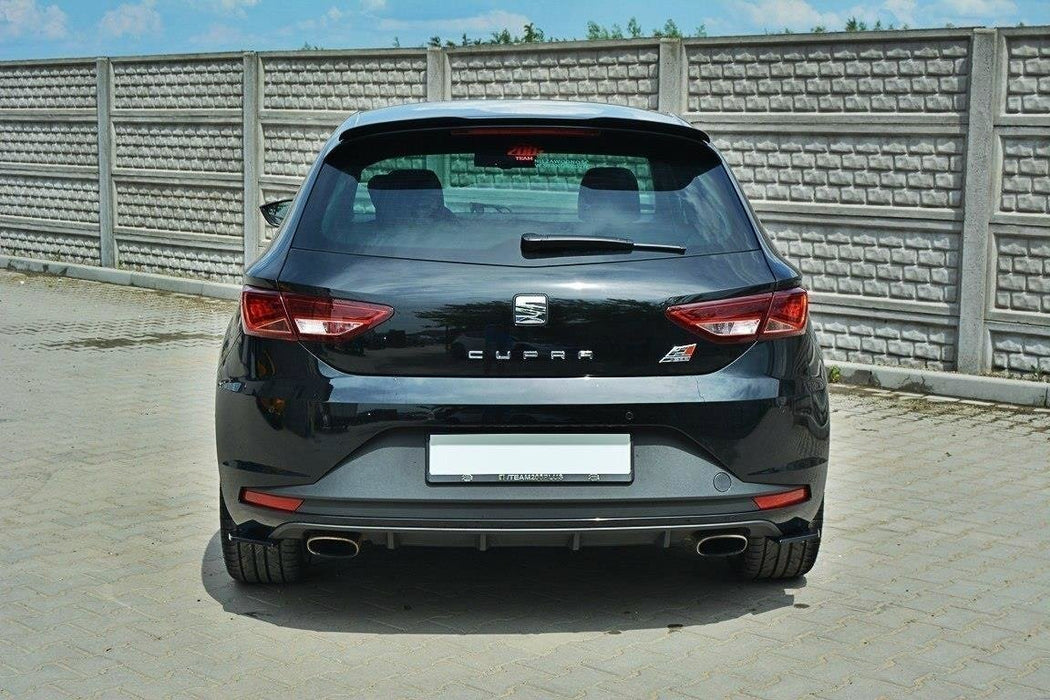 Maxton Design REAR SIDE SPLITTERS SEAT LEON III CUPRA / FR