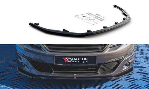 Maxton Design Front Splitter V.1 Peugeot 308 Mk2 Facelift