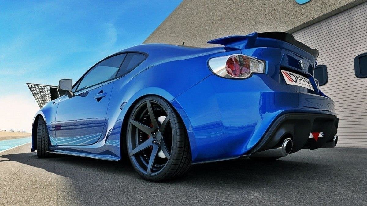 Maxton Design REAR SIDE SPLITTERS TOYOTA GT86