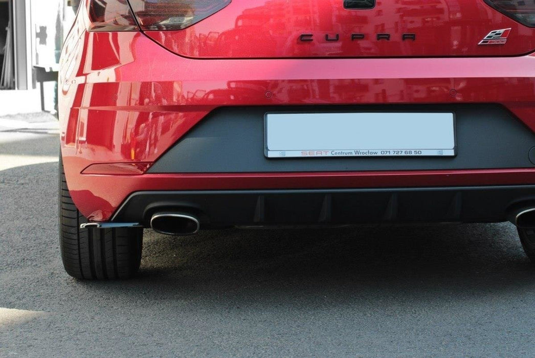 Maxton Design Rear Side Splitters V.1 Seat Leon Cupra Mk3 FL Hatchback