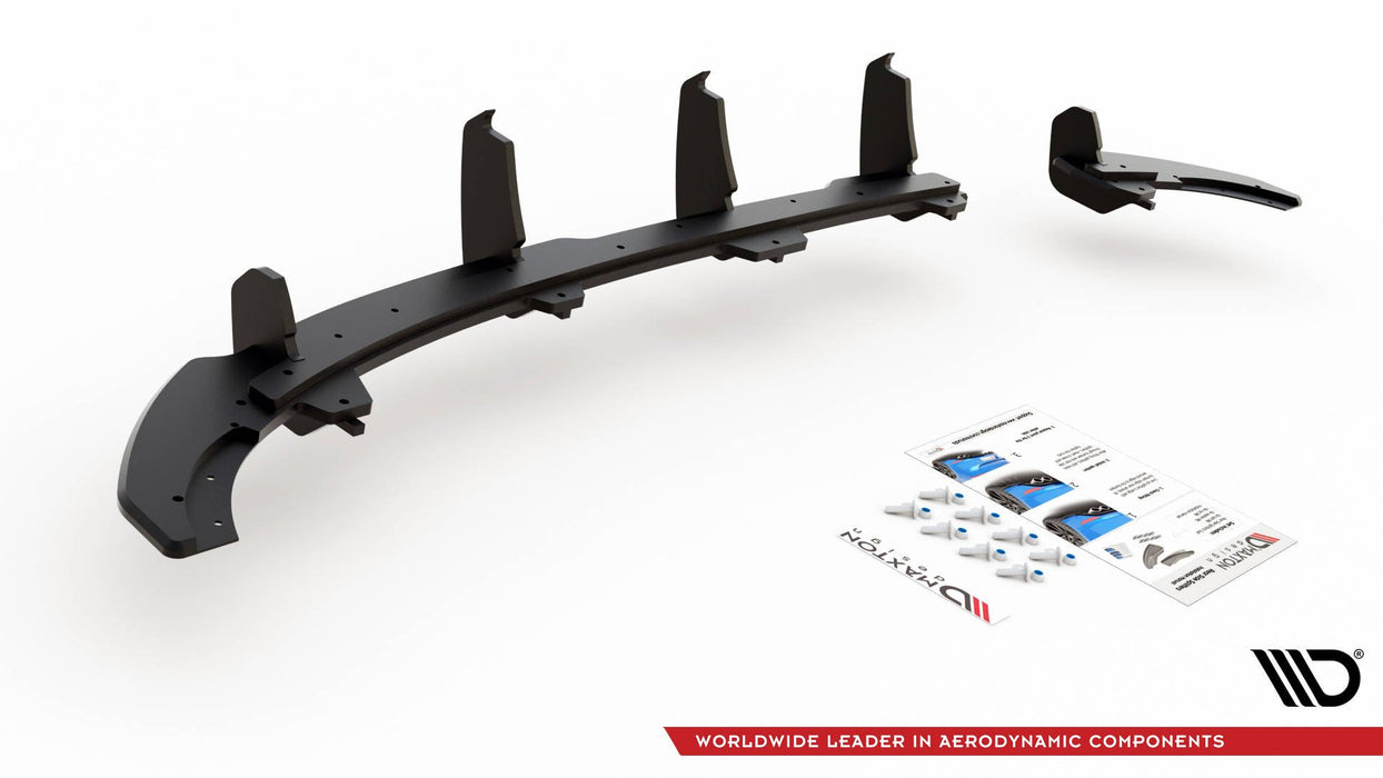 Maxton Design Racing Durability Rear Valance Volkswagen Polo GTI Mk6