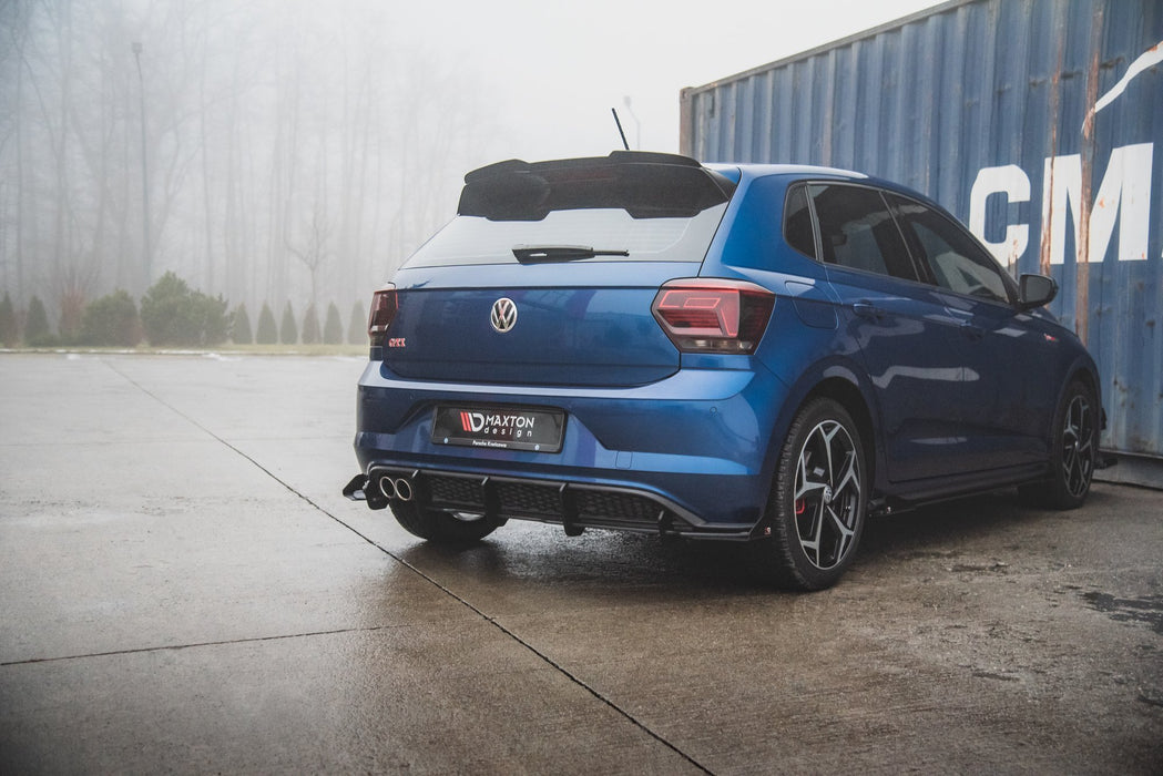 Maxton Design Racing Durability Rear Valance + Flaps Volkswagen Polo GTI Mk6