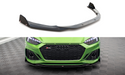 Maxton Design Front Splitter V.1 + Flaps Audi RS5 F5 Facelift