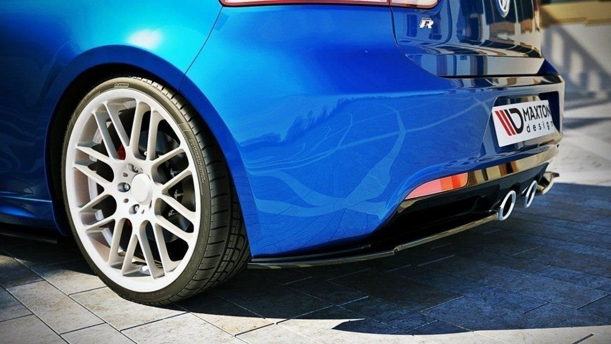 Maxton Design REAR SIDE SPLITTERS VW GOLF VI R