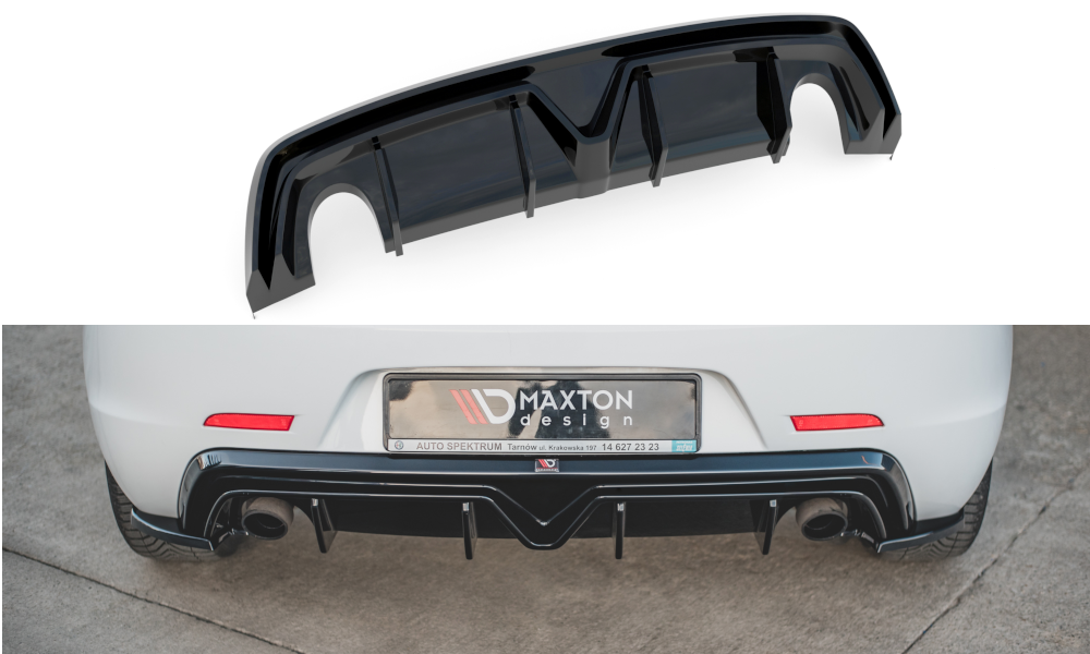 Maxton Design Rear Valance Alfa Romeo Giulietta (Exhaust On Both Sides Version)