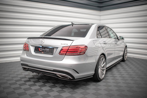 Maxton Design Spoiler Cap Mercedes-Benz E63 AMG / AMG-Line Sedan W212 Facelift