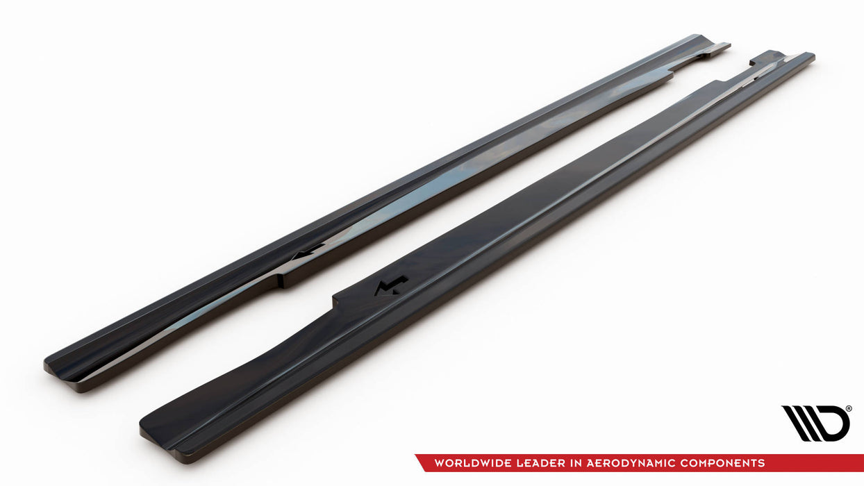 Maxton Design Side Skirts Diffusers Mercedes-Benz E63 AMG / AMG-Line Sedan W212 Facelift