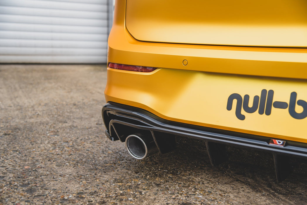 Maxton Design Rear Valance (GTI LOOK) with Exhaust VW Golf 8