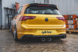 Maxton Design Rear Valance (R32 LOOK) with Exhaust VW Golf 8