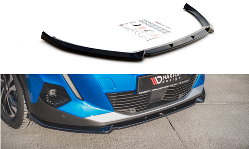 Maxton Design Front Splitter V.1 Peugeot 2008 Mk2