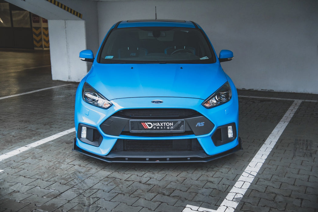 Maxton Design Racing Durability Front Splitter V.2 Ford Focus RS Mk3