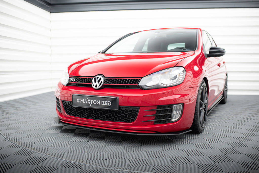 Maxton Design Racing Durability Front Splitter V.3 Volkswagen Golf GTI Mk6