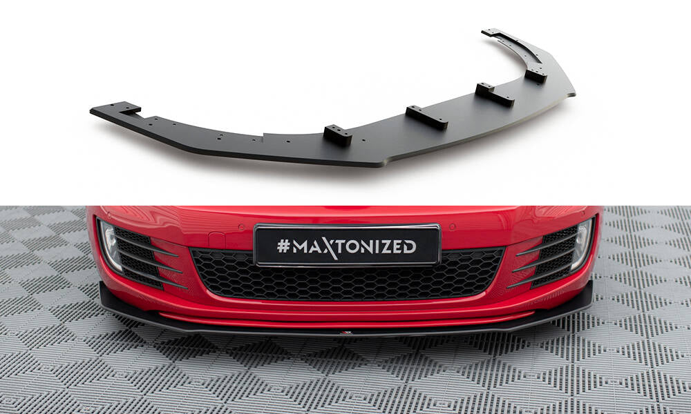 Maxton Design Racing Durability Front Splitter V.3 Volkswagen Golf GTI Mk6