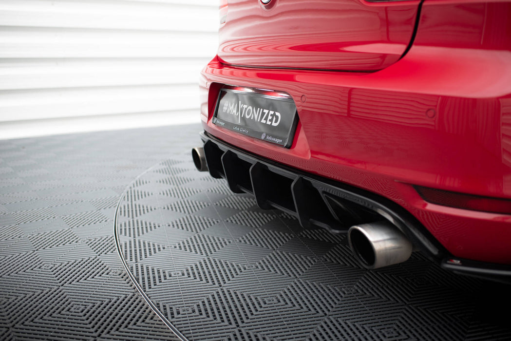 Maxton Design Racing Durability Rear Diffuser V.2 Volkswagen Golf GTI Mk6