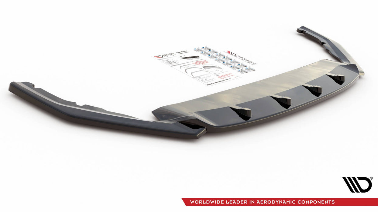 Maxton Design Front Splitter V.3 Skoda Octavia RS Mk4