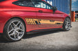 Maxton Design Racing Durability Side Skirts Diffusers + Flaps Mercedes-AMG C43 Coupe C205