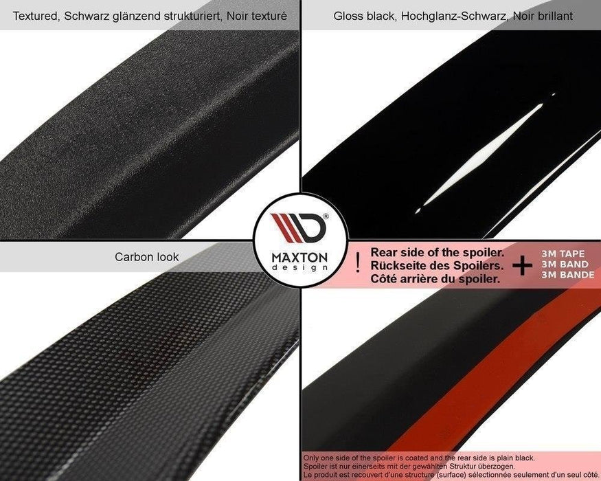 Maxton Design SPOILER CAP for BMW 6 Gran Coupé MPACK