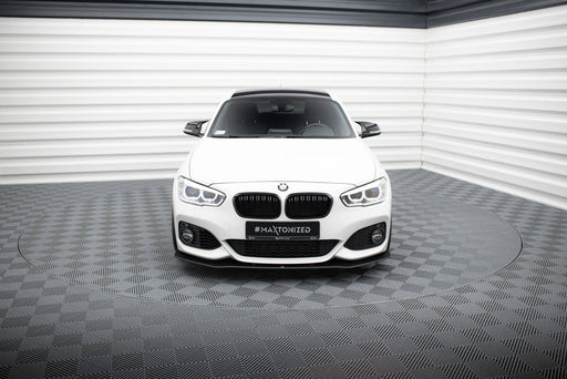 Maxton Design Racing Durability Front Splitter V.3 for BMW 1 F20 M-Pack Facelift / M140i