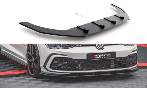 Maxton Design Racing Durability Front Splitter Volkswagen Golf GTI / GTE / R-Line Mk8