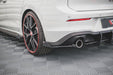 Maxton Design Racing Durability Rear Side Splitters + Flaps Volkswagen Golf GTI / GTE Mk8