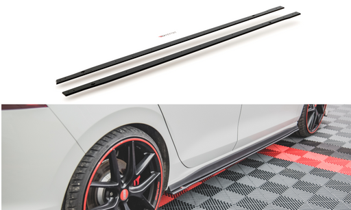 Maxton Design Racing Durability Side Skirts Diffusers Volkswagen Golf GTI / GTE / GTI Clubsport / R-Line Mk8