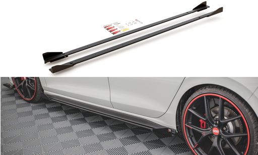 Maxton Design Racing Durability Side Skirts Diffusers + Flaps Volkswagen Golf GTI / GTE / GTI Clubsport / R-Line Mk8