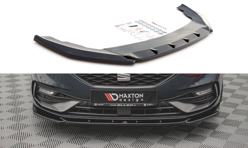 Maxton Design Front Splitter V.2 Seat Leon FR Mk4