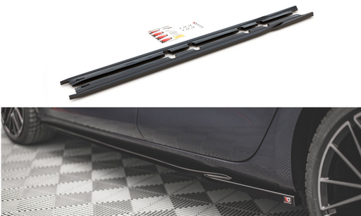 Maxton Design Side Skirts Diffusers V.1 Seat Leon FR Mk4 / Cupra Leon