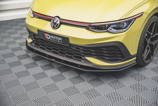 Maxton Design Racing Durability Front Splitter Volkswagen Golf 8 GTI Clubsport