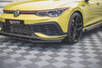 Maxton Design Racing Durability Front Splitter + Flaps Volkswagen Golf 8 GTI Clubsport