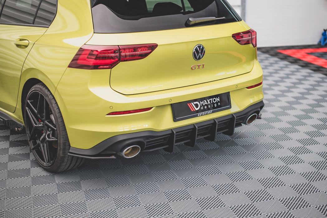 Maxton Design Racing Durability Rear Diffuser V.2 Volkswagen Golf 8 GTI Clubsport