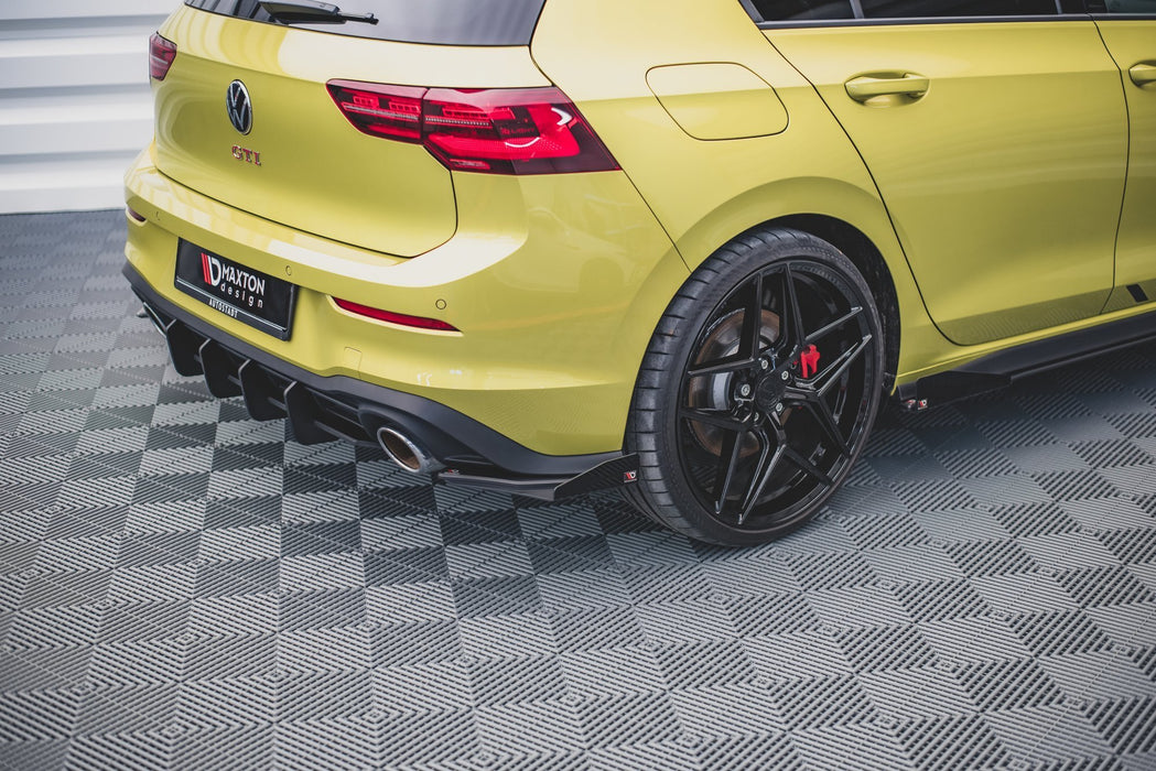 Maxton Design Rear Side Flaps Volkswagen Golf 8 GTI Clubsport