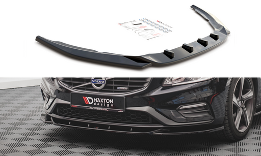 Maxton Design Front Splitter V.2 Volvo S60 R-Design Mk2