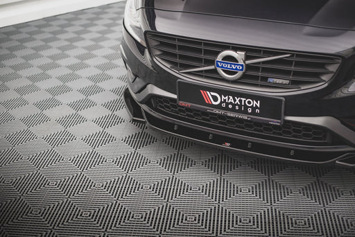 Maxton Design Front Splitter V.2 Volvo S60 R-Design Mk2