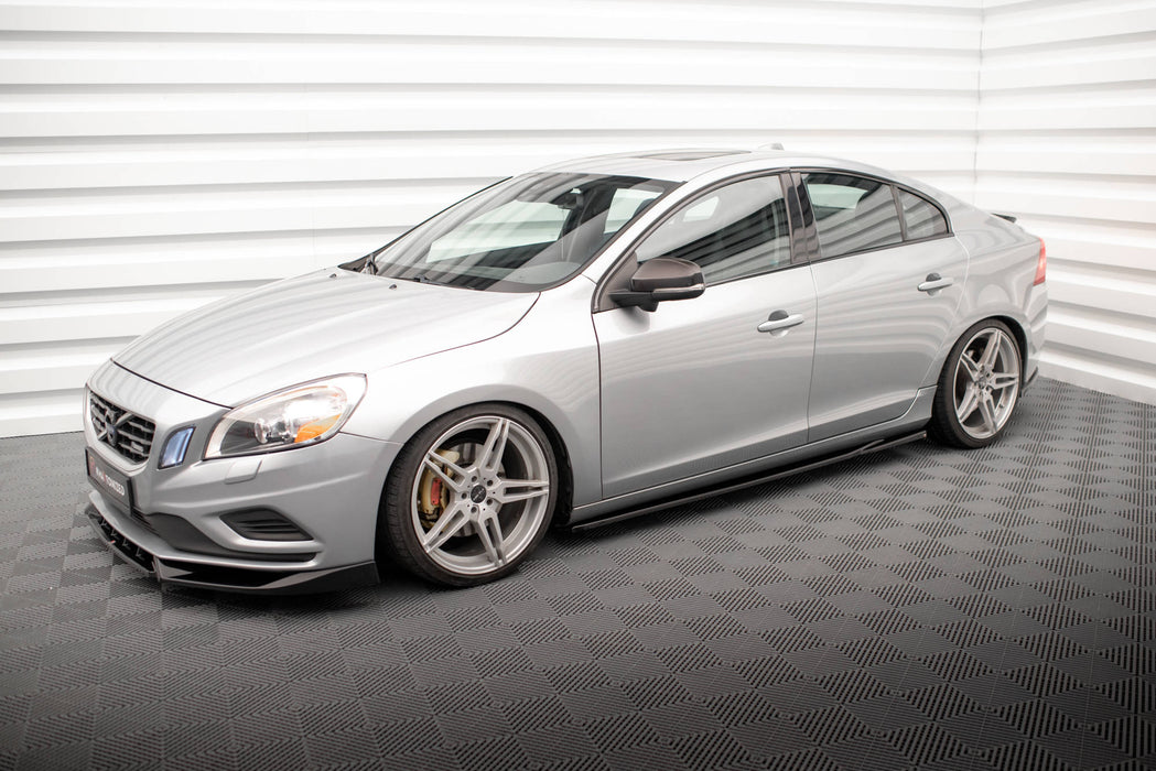 Maxton Design Side Skirts Diffusers Volvo S60 R-Design Mk2