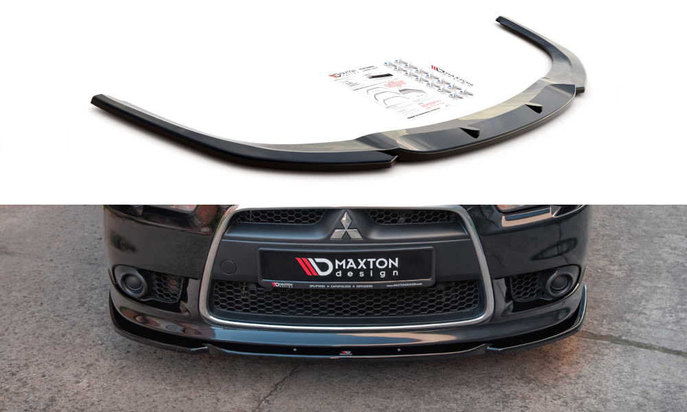 Maxton Design Front Splitter Mitsubishi Lancer Sportback Mk8