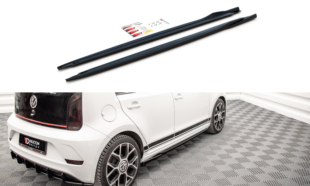 Maxton Design Side Skirts Diffusers Volkswagen Up GTI