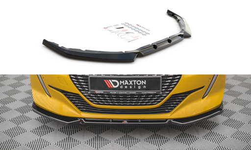 Maxton Design Front Splitter V.1 Peugeot 208 Mk2