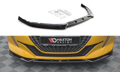 Maxton Design Front Splitter V.2 Peugeot 208 Mk2