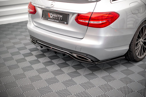 Maxton Design Rear Splitter (with vertical bars) Mercedes-Benz C W205