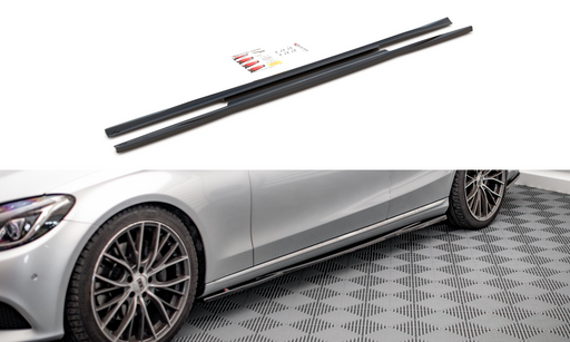 Maxton Design Side Skirts Diffusers Mercedes-Benz C W205