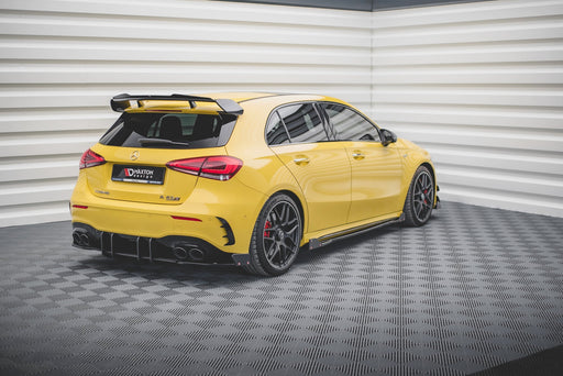 Maxton Design Rear Side Splitters V.2 + Flaps Mercedes-AMG A 45 S Aero Pack W177