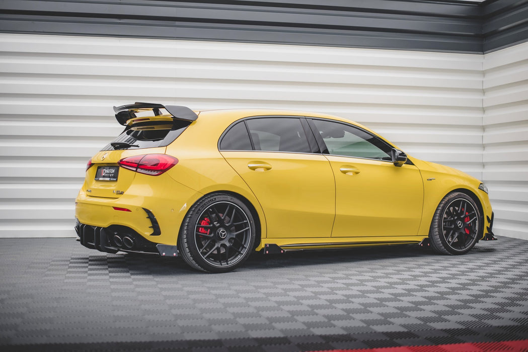 Maxton Design Side Skirts Diffusers V.2 + Flaps Mercedes-AMG A45 S