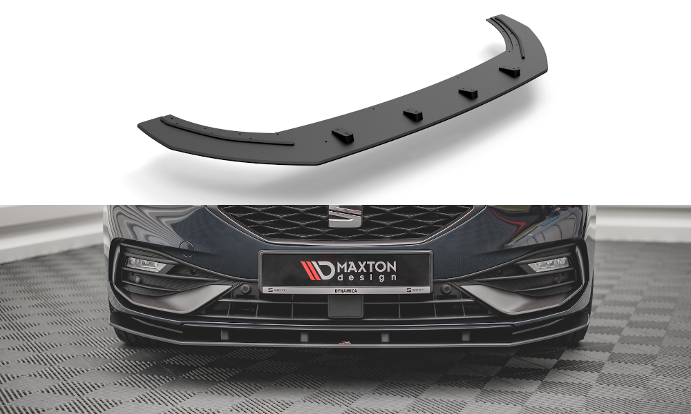 Maxton Design Street Pro Front Splitter Seat Leon FR Mk4