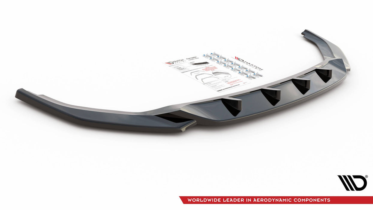 Maxton Design Front Splitter V.2 Volkswagen T6 Facelift