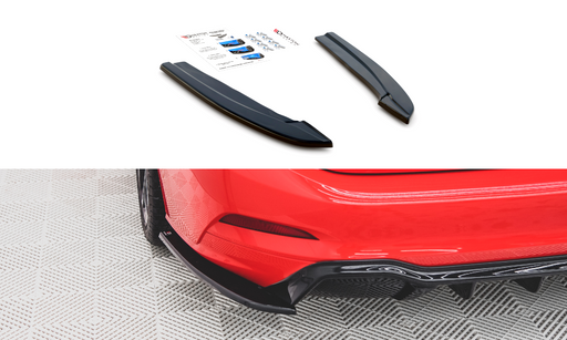 Maxton Design Rear Side Splitters for V.3 Ford Focus ST-Line Estate Mk4