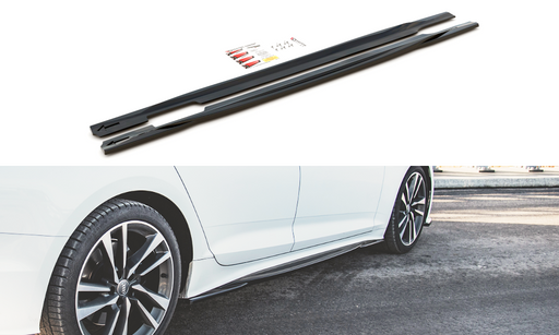 Maxton Design Side Skirts Diffusers Audi S5 / A5 S-Line Sportback F5 Facelift