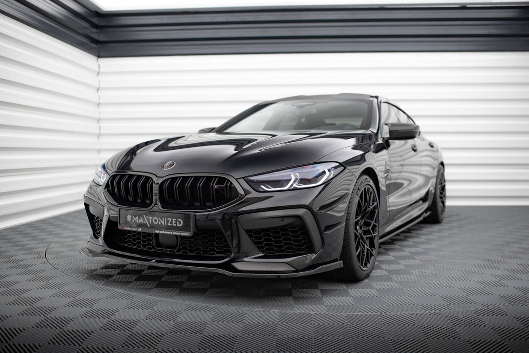 Maxton Design Front Bumper Wings (Canards) BMW M8 Gran Coupe F93 / Coupe F92