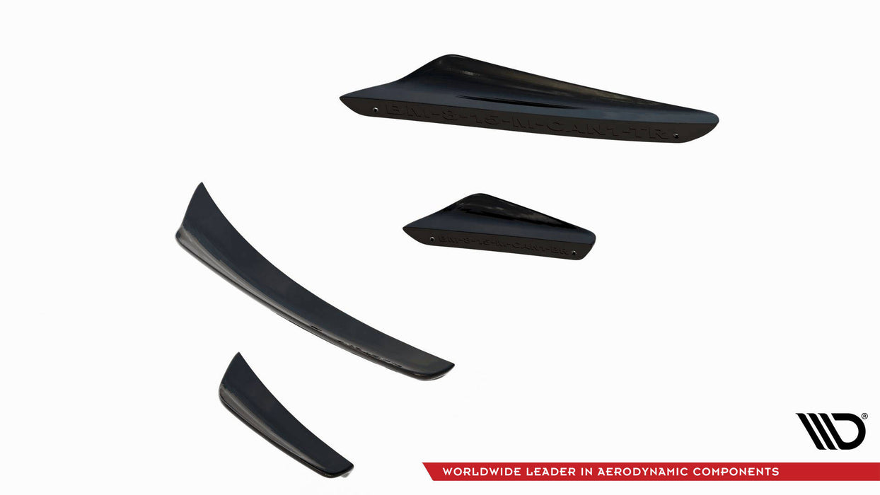 Maxton Design Front Bumper Wings (Canards) BMW M8 Gran Coupe F93 / Coupe F92