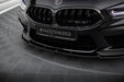 Maxton Design Front Splitter V.1 + Flaps BMW M8 Gran Coupe F93 / Coupe F92